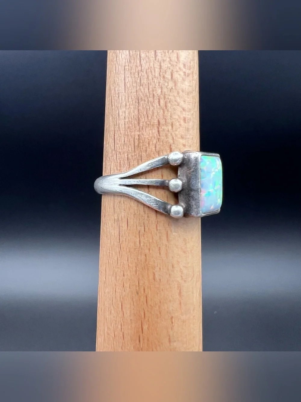 925 Sterling Silver vintage white